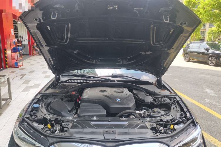 Used BMW 3 Series 2022 325Li M Sport Package Engine Bay