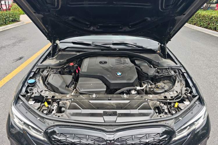Used BMW 3 Series 2022 Updated 325Li M Sport Package Engine Bay