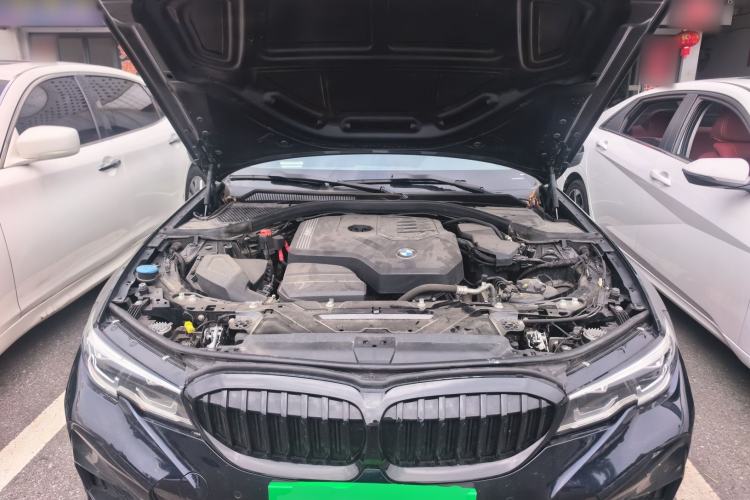 Used BMW 3 Series 2022 325Li M Sport Night Edition Package Engine Bay