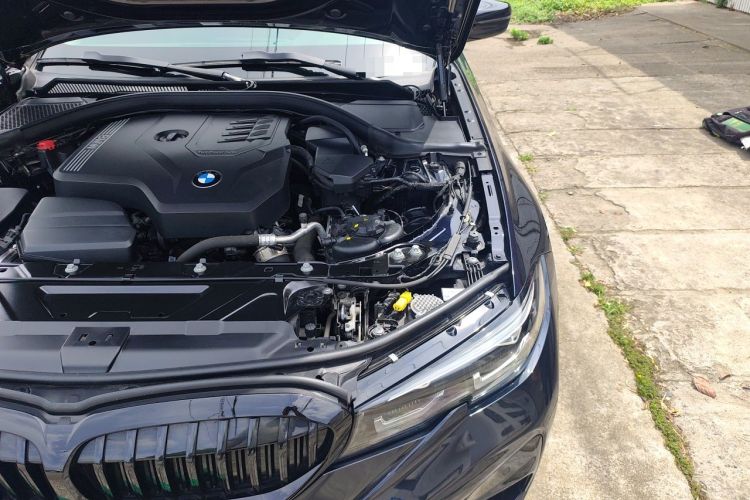 Used BMW 3 Series 2022 Revised 325i M Sport Night Edition Package Engine Bay Left
