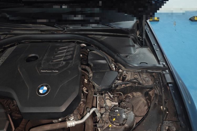 Used BMW 3 Series 2022 325i M Sport Night Edition Package Engine Bay Left