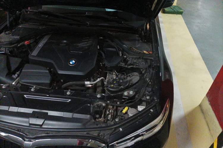 Used BMW 3 Series 2022 Updated 325i M Sport Package Engine Bay Left