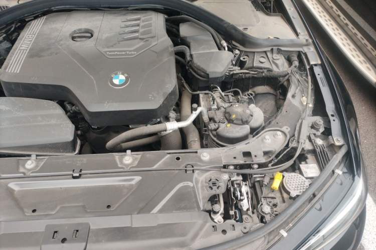 Used BMW 3 Series 2022 325i M Sport Night Edition Package Engine Bay Left