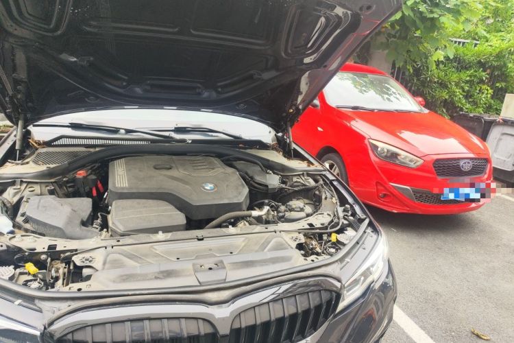 Used BMW 3 Series 2022 325Li M Sport Night Edition Package Engine Bay Left