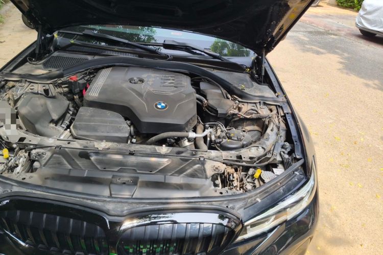 Used BMW 3 Series 2022 325Li M Sport Night Edition Package Engine Bay Left