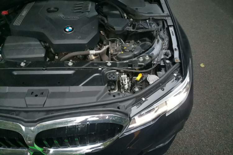 Used BMW 3 Series 2022 325Li M Sport Package Engine Bay Left