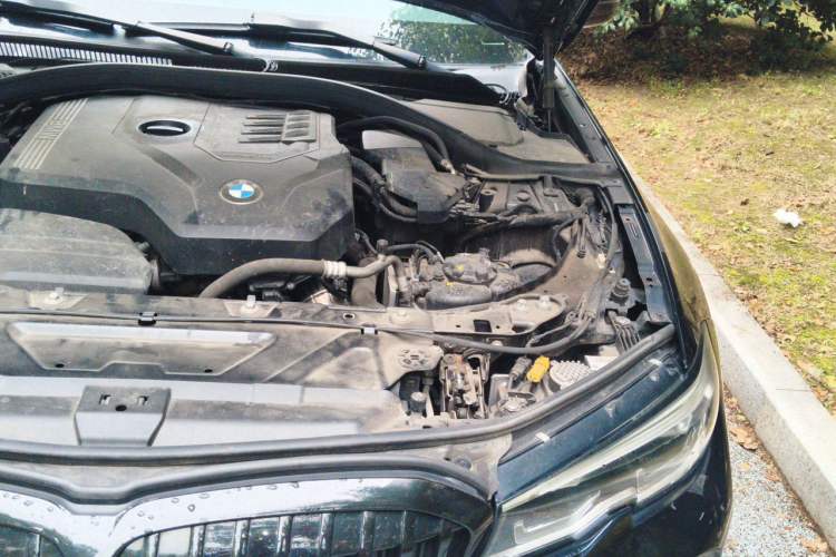 Used BMW 3 Series 2022 325Li M Sport Night Edition Package Engine Bay Left
