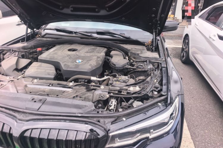 Used BMW 3 Series 2022 325Li M Sport Night Edition Package Engine Bay Left