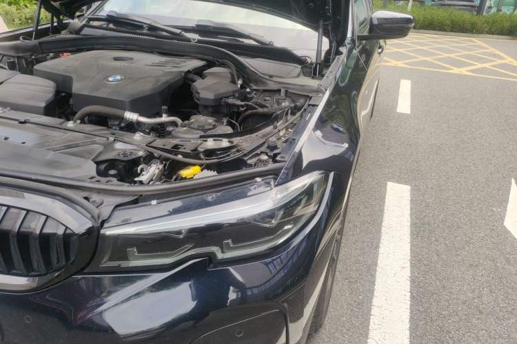 Used BMW 3 Series 2022 325Li M Sport Night Edition Package Engine Bay Left