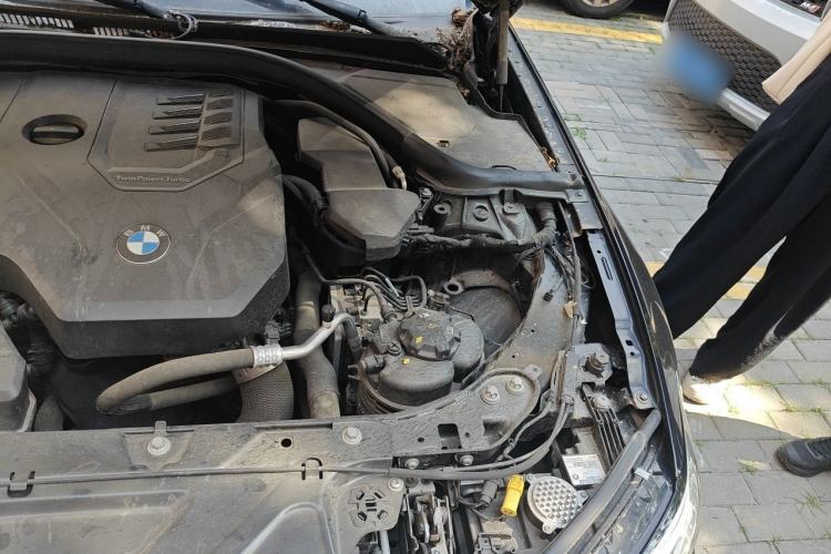 Used BMW 3 Series 2022 325Li M Sport Night Edition Package Engine Bay Left