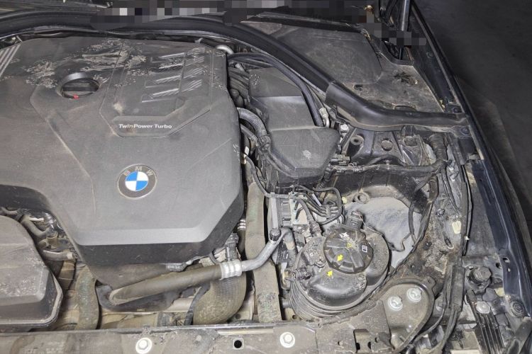 Used BMW 3 Series 2022 325Li M Sport Night Edition Package Engine Bay Left