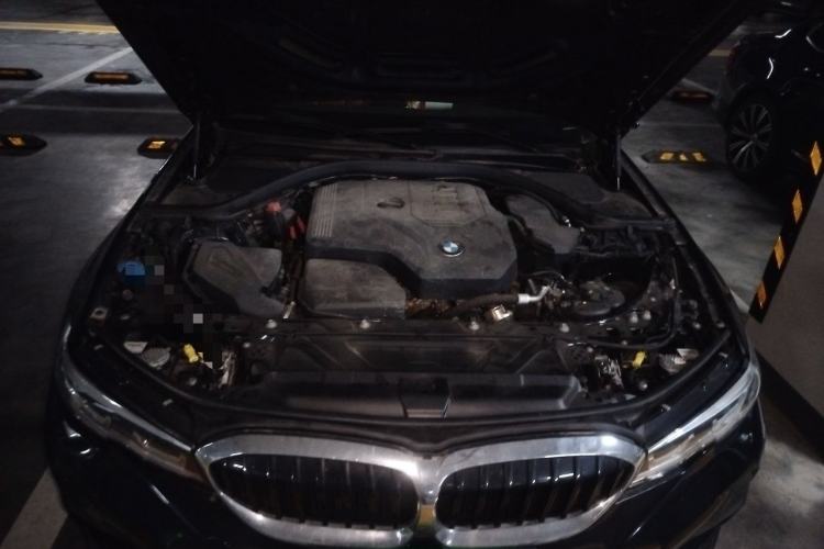 Used BMW 3 Series 2022 325Li M Sport Package Engine Bay