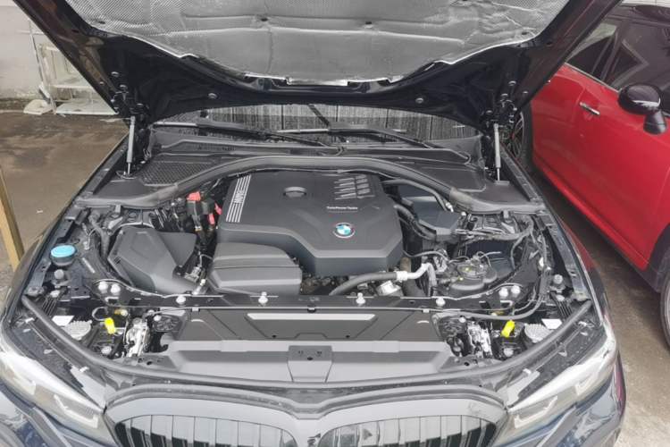 Used BMW 3 Series 2022 Revised 325i M Sport Night Edition Package Engine Bay
