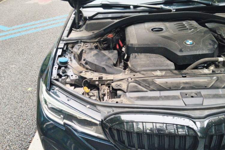 Used BMW 3 Series 2022 325Li M Sport Night Edition Package Engine Bay Right