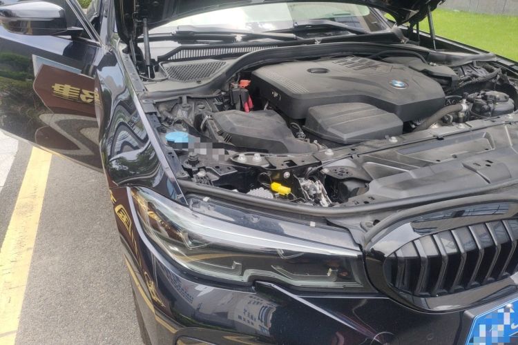Used BMW 3 Series 2022 325Li M Sport Night Edition Package Engine Bay Right