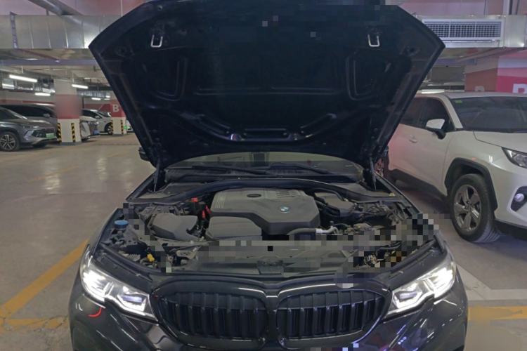 Used BMW 3 Series 2022 325Li xDrive M Sport Package Engine Bay