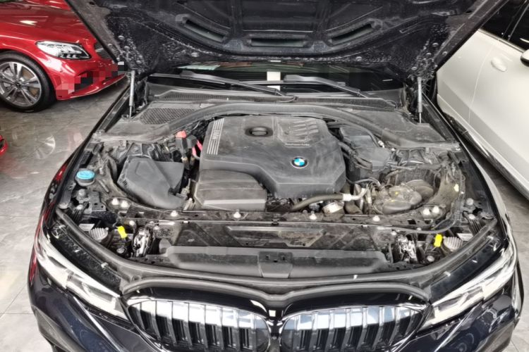 Used BMW 3 Series 2022 325Li M Sport Night Edition Package Engine Bay