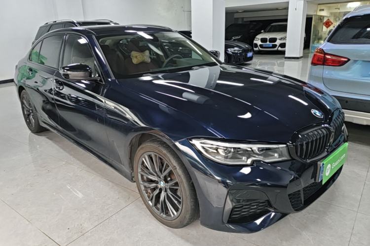 Used BMW 3 Series 2022 325Li M Sport Night Edition Package Front Right 45 Deg