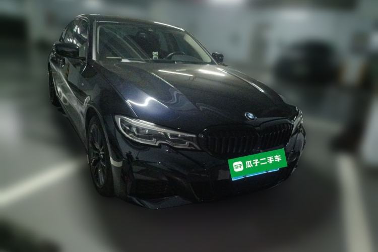 Used BMW 3 Series 2022 325i M Sport Night Edition Package Front Right 45 Deg