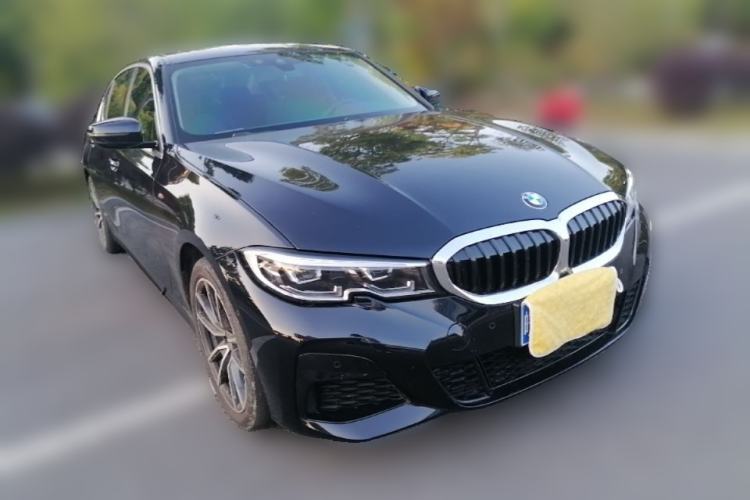 Used BMW 3 Series 2022 Updated 325Li M Sport Package Front Right 45 Deg
