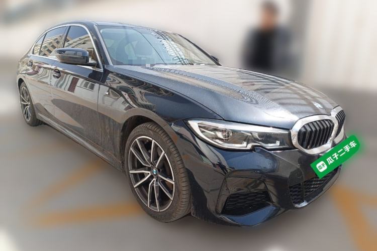 Used BMW 3 Series 2022 Updated 325Li M Sport Package Front Right 45 Deg