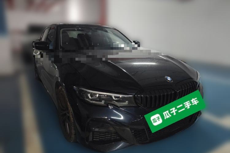 Used BMW 3 Series 2022 325i M Sport Night Edition Package Front Right 45 Deg