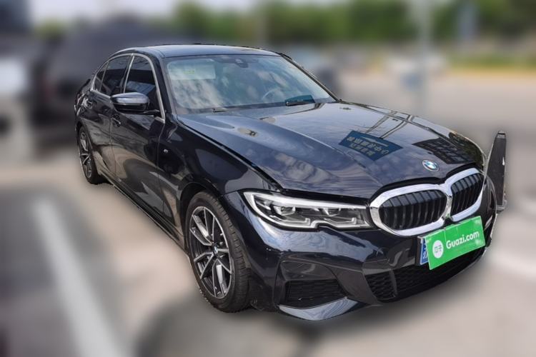 Used BMW 3 Series 2022 325Li M Sport Package Front Right 45 Deg