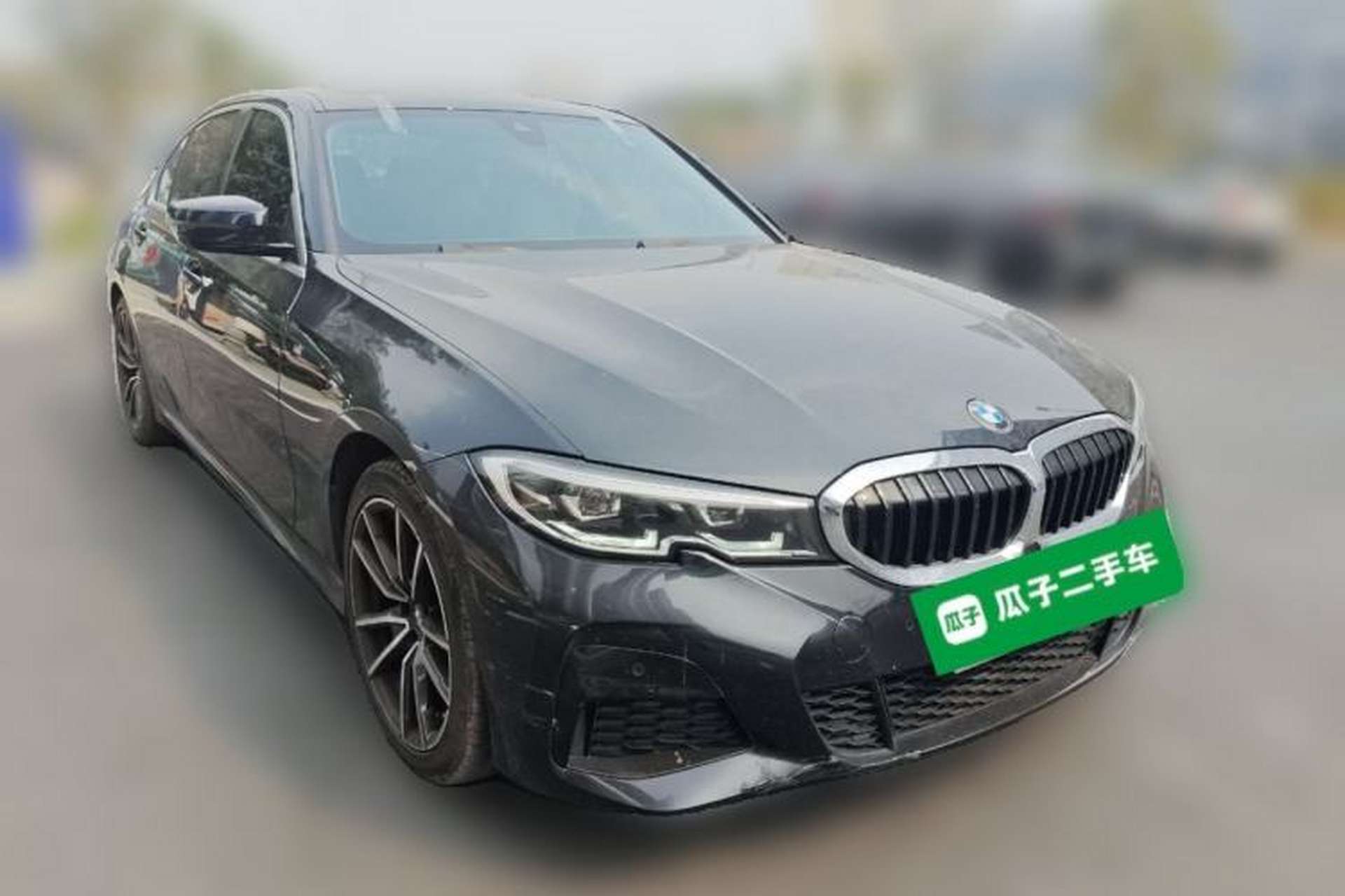 Used BMW 3 Series 2022 Updated 325Li M Sport Package Front Right 45 Deg