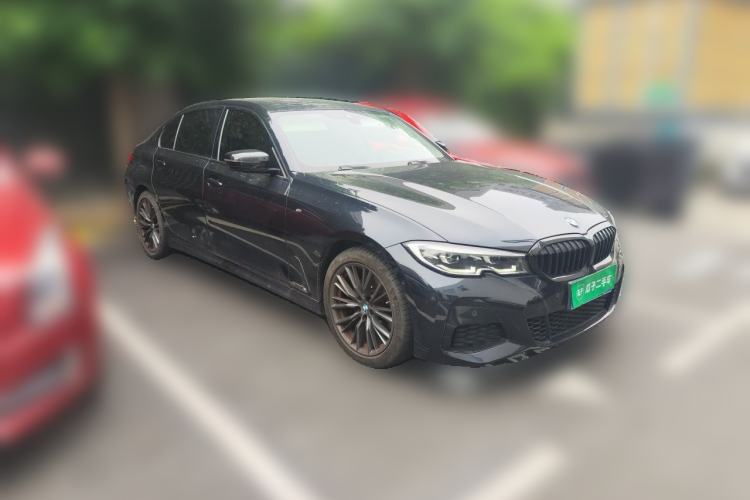 Used BMW 3 Series 2022 325Li M Sport Night Edition Package Front Right 45 Deg
