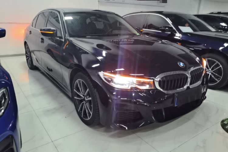 Used BMW 3 Series 2022 Updated 325Li M Sport Package Front Right 45 Deg