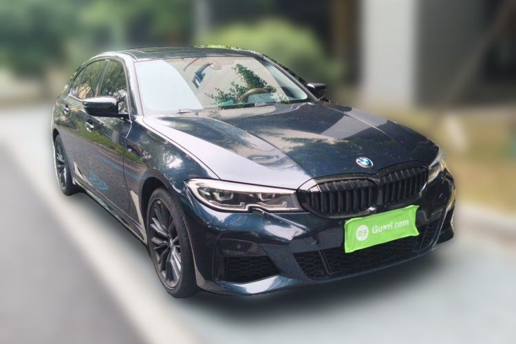 Used BMW 3 Series 2022 325Li M Sport Night Edition Package Front Right 45 Deg