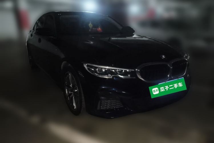 Used BMW 3 Series 2022 325Li M Sport Package Front Right 45 Deg