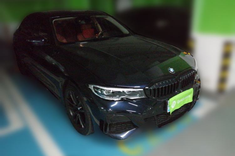 Used BMW 3 Series 2022 325Li M Sport Package Front Right 45 Deg