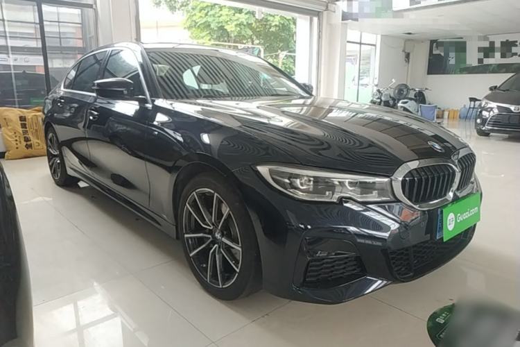 Used BMW 3 Series 2022 325Li M Sport Package Front Right 45 Deg