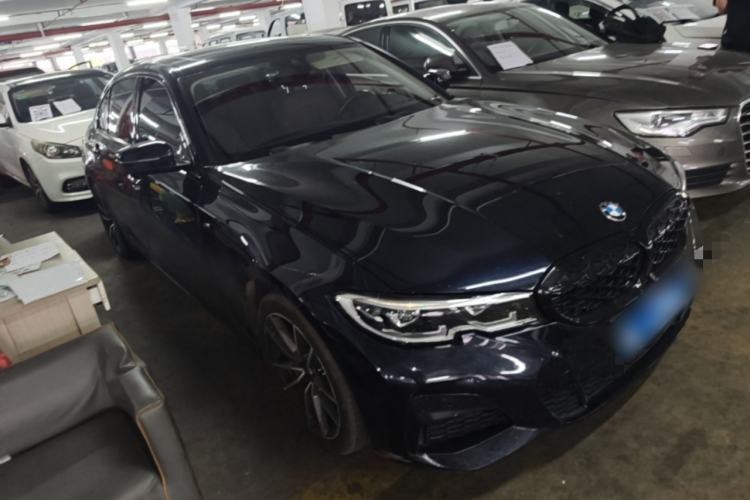 Used BMW 3 Series 2022 Updated 325Li M Sport Package Front Right 45 Deg