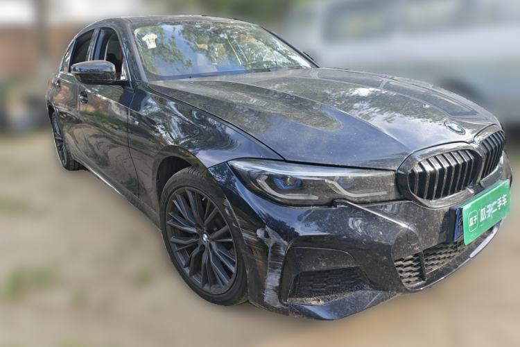 Used BMW 3 Series 2022 330Li xDrive M Sport Night Edition Package Front Right 45 Deg
