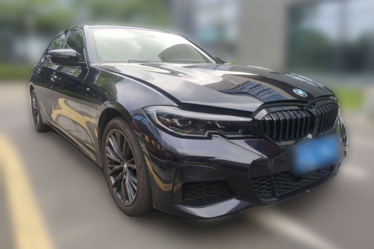 Used BMW 3 Series 2022 325Li M Sport Night Edition Package Front Right 45 Deg