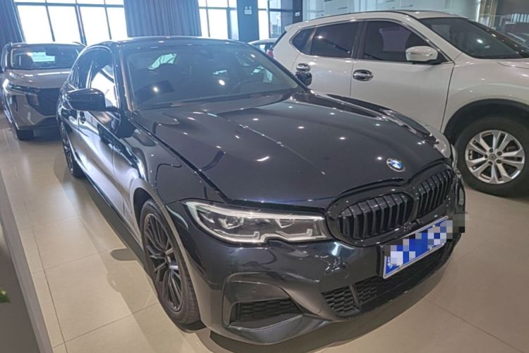 Used BMW 3 Series 2022 325Li M Sport Night Edition Package Front Right 45 Deg