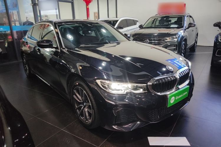 Used BMW 3 Series 2022 Updated 325Li M Sport Package Front Right 45 Deg