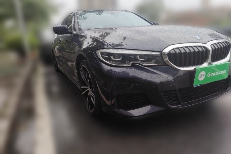 Used BMW 3 Series 2022 325Li M Sport Package Front Right 45 Deg