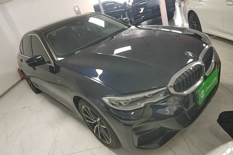 Used BMW 3 Series 2022 Updated 325Li M Sport Package Front Right 45 Deg