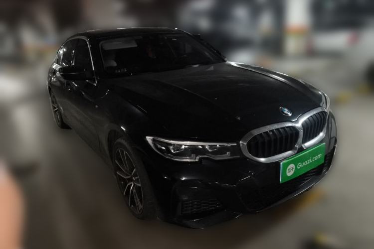 Used BMW 3 Series 2022 325Li M Sport Package Front Right 45 Deg