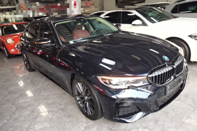 Used BMW 3 Series 2022 325Li M Sport Night Edition Package Front Right 45 Deg