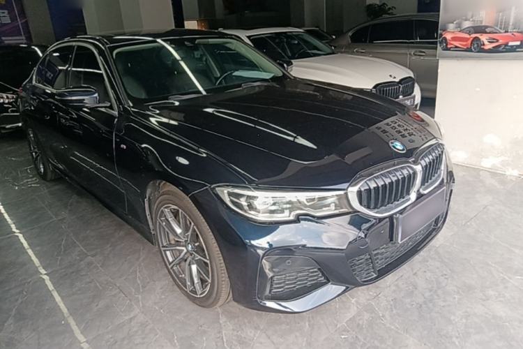 Used BMW 3 Series 2022 Updated 325Li M Sport Package Front Right 45 Deg