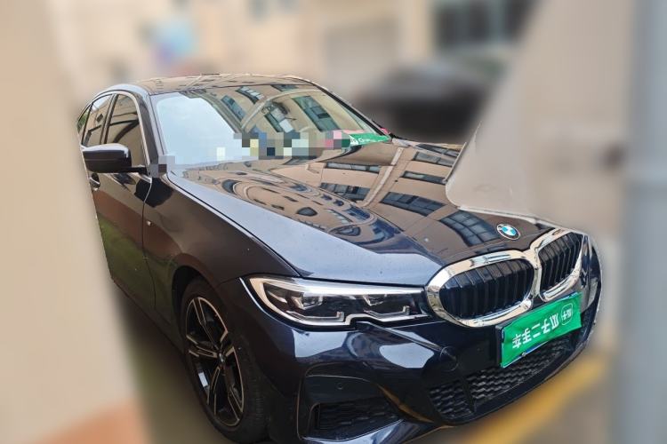 Used BMW 3 Series 2022 325i M Sport Package Front Right 45 Deg