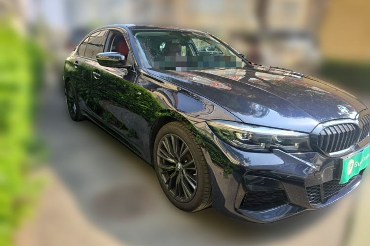Used BMW 3 Series 2022 325i M Sport Night Edition Package Front Right 45 Deg