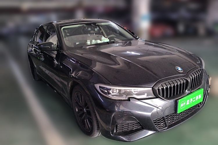 Used BMW 3 Series 2022 325Li M Sport Night Edition Package Front Right 45 Deg
