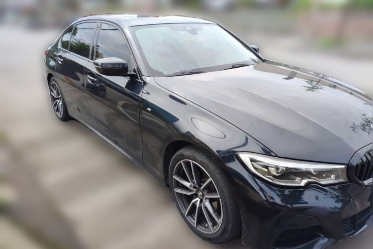 Used BMW 3 Series 2022 Updated 325Li M Sport Package Front Right 45 Deg
