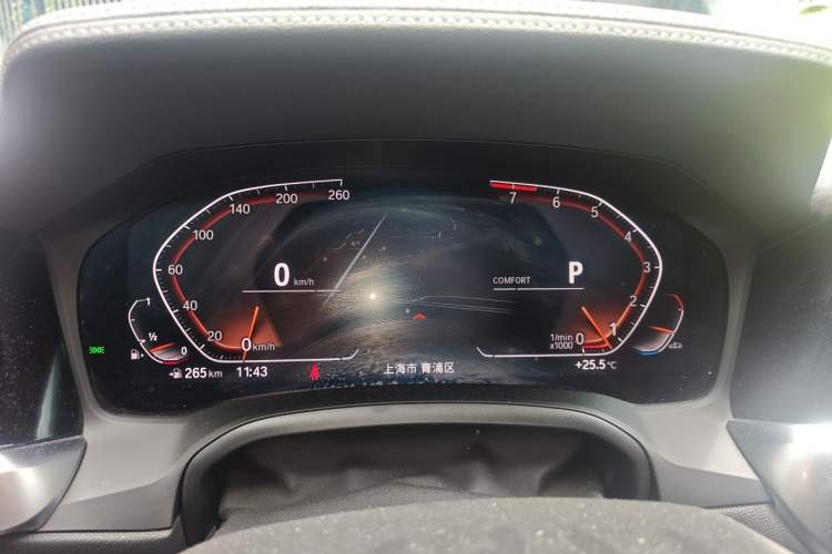 Used BMW 3 Series 2022 Restyled 325Li M Sport Night Edition Package Instrument Cluster