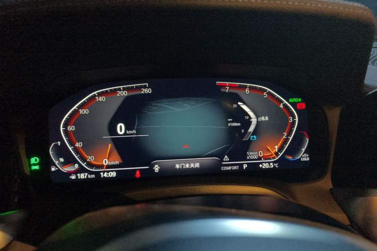 Used BMW 3 Series 2022 Updated 325i M Sport Package Instrument Cluster